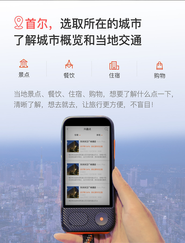 出国旅游需要一个翻译机,谁介绍一个?