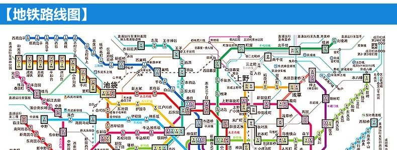 东京地铁1日畅游乘车券实体票