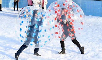 黄冈桃花冲滑雪场一日游【武汉出发】