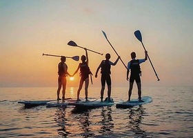 三亚可乐浆板俱乐部【专业教练带队/网红蓝洞桨板探洞拍照】