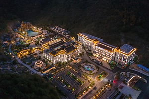 【酒店套餐】郴州暖水希尔顿惠庭酒店2天1晚+早餐+无限次暖水温泉