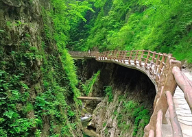 金丝峡景区一日游【秦岭宝库/探寻绿野仙踪/感受山水之间的浪漫/休闲无忧】