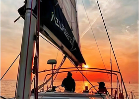 落日帆船+奥帆中心海上剧场实景演出