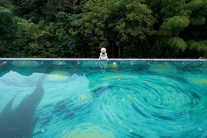 【酒店套餐】崃漫·三十三涧度假酒店(皖南川藏线店)1/2晚+2大1小早餐+双人下午茶1份+汉服体验