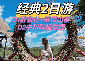 中科院西双版纳热带植物园+野象谷+基诺山寨二日游【纯玩品质团】