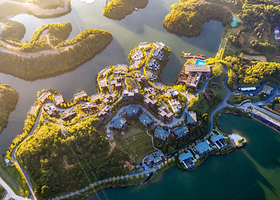 【建德五钻不加价】杭州乐活岛度假酒店1晚或2晚+双人垂钓+射箭+免费健身房、儿童乐园、乒乓球