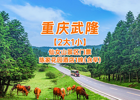 【酒店套餐】陈家花园酒店住宿1晚+仙女山门票2张