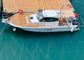威海小石岛游艇出海海钓3小时【提供鱼竿鱼饵+专业导钓+海鸥食+矿泉水】