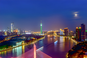 广州珠江夜游+陈家祠+越秀公园+花城广场+沙面+纯玩半日游