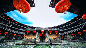 福建土楼(永定)景区+承启楼+侨福楼一日游【可选6-8人小团+门票+上门接送+大鱼海棠取景地-永定土楼专线】