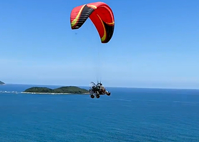 万宁神州半岛+神州半岛滑翔伞基地一日游【滑翔伞飞行体验+专业教练+刺激飞行+亲子时光】