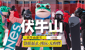 洛阳伏牛山滑雪场一日游【正式开滑，跟团赠：口罩、手套、暖宝贴、袜子。】