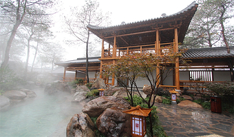 【酒店套餐】金华武义唐风温泉度假村住宿1晚+双人唐风温泉门票或私汤+双早