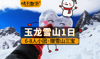 丽江玉龙雪山+冰川公园+蓝月谷一日游【6-8人小团/含进山费/赠雪山三宝（氧气瓶/防寒服/矿泉水）】