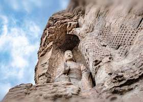 大同云冈石窟+悬空寺+应县木塔一日游【赠保险赠耳麦；太原出发】