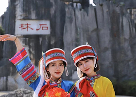 一日游【昆明石林风景区+九乡风景区一日游【纯玩爆款+可选15人精致团/九乡新路线+真纯玩无购物】】