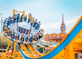 【酒店套餐】（可选人群）成都欢乐谷全日单次票+成都百辰大酒店（五块石地铁站店）1晚