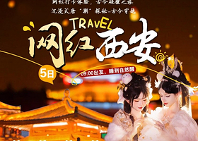 西安+兵马俑+长恨歌5日私家团丨一家一团，私密游玩丨含接送机+随车大礼包丨市区4钻酒店住宿，0购物0自费