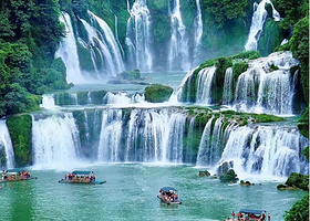 南宁德天跨国瀑布景区+通灵大峡谷二日游【南宁起止+纯玩0购物+成人赠接驳车+广西边关游】