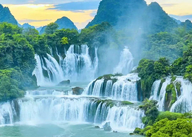 德天跨国瀑布景区+明仕田园包车一日游【南宁/崇左上门接送+0购物+成人赠德天接驳车】