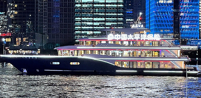 上海黄浦江夜游游船自助餐晚宴游览【龙船/水晶公主/申城之光豪华游轮】