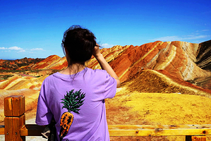 兰州水墨丹霞旅游景区一日游【半日游 | 含门票+观光车 | 上门接送 | | 午班返回可送黄河楼 】