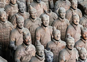 秦始皇帝陵博物院(兵马俑)+《复活的军团》演出+《驼铃传奇》秀一日游【赠送兵马俑讲解，小车接送】