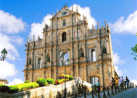 澳门大三巴牌坊+渔人码头+威尼斯人度假区一日游【（深圳出发）纯玩游澳门 送上网卡】