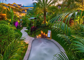 【双人温泉+自助早餐】惠州碧桂园润杨溪谷花园酒店住1晚+打卡水杉湿地公园