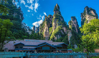 张家界国家森林公园一日游【纯玩小团可选8人/16人+森林公园袁家界+杨家界+金鞭溪+十里画廊+导游+上门接送】