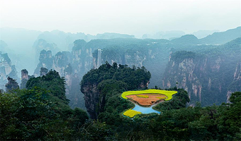【2-6VIP纯玩品质私家小包团】张家界国家森林公园黄石寨+金鞭溪+袁家界+天子山+十里画廊+天门山景区四日游