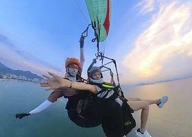 惠州巽寮湾滑翔伞基地一日游【惠州巽寮湾滑翔伞/海景滑翔伞/赠送摄影or三角洲门票】