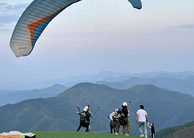 河源弗莱滑翔伞飞行俱乐部一日游【滑翔伞体验/专业教练/极限运动】