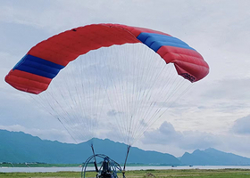 肇庆砚洲岛航空运动旅游营地一日游【动力伞体验/专业教练/极限运动】