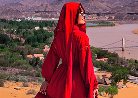 【拼小团】宁夏银川沙坡头+腾格里沙漠+66号公路一日游【精品小团/上门接送/含门票/纯玩无购物/赠防沙头巾】