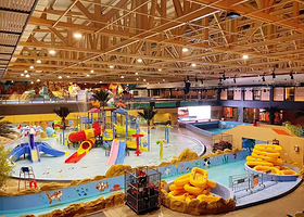 【酒店套餐】双人温泉汇水乐园+福成喜悦温泉汇私汤客房1晚+早餐