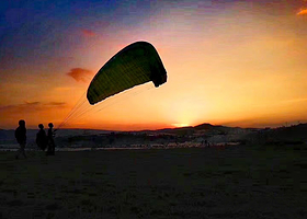 昆明玉溪易门绿汁江滑翔伞飞行基地一日游【滑翔伞体验/专业教练/极限运动】