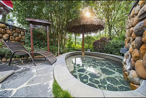 【步行可达温泉】安顺百灵温泉酒店1晚+2人早餐+2人百灵温泉门票