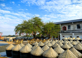 江门开平自力村碉楼群+仓东村+塘口镇天下粮仓+先锋书店＋酱油稻田咖啡1日游、东莞出发私家团上门接送＋江门6线