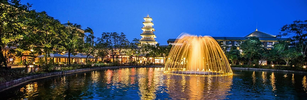 【官方大促】珠海御温泉度假村含早+2日温泉+大餐庙会自助晚餐+含接驳车+送游戏券&烟花券&骑行券