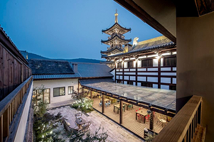 【官方酒店任选】无锡拈花湾客栈/村舍/波罗蜜多酒店1晚＋禅意小镇拈花湾门票 含双早