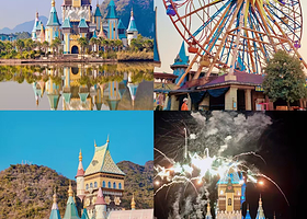 【巧克力乐园/汤泉可选】可可豆乐园酒店(巧克力王国店)住1晚+对应套餐门票2张+2人早餐