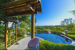 【酒店套餐】广州花都木莲庄酒店住1晚+2张木莲清泉门票+2人自助早餐+2张户外泳池+2人下午茶