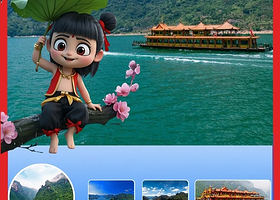 【酒店套餐】多人群可选丨宜昌舒适型酒店住宿1间+清江画廊A线+往返接驳车一日游