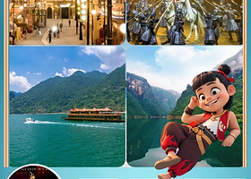 【酒店套餐】多人群可选丨宜昌舒适型酒店住宿1间+清江画廊+三峡千古情两日游