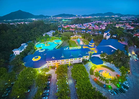 【酒店套餐】顺德碧桂园度假村住1晚+2人自助早餐+单人下午茶套餐1份+健身房+室外无边泳池、室内恒温泳池