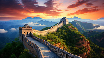 北京八达岭长城+慕田峪长城+颐和园+圆明园一日游【包车私家团/五环内接送/10小时用车】