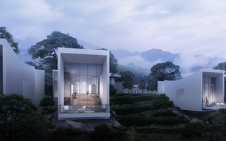 【酒店套餐】婺女洲度假区内酒店：茶圣·奢野度假别墅+2人门票+《遇见·婺源》演出票+早餐等套餐