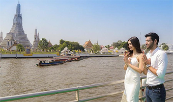 曼谷大皇宫+玉佛寺+郑王庙一日游【大皇宫+玉佛寺+郑王庙+河口寺新大佛+游轮自助午餐一日游，拼团/私家团可选】