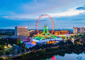 【错峰大促】清远哥弟酒店1晚+双早 可选美林湖欢乐水世界